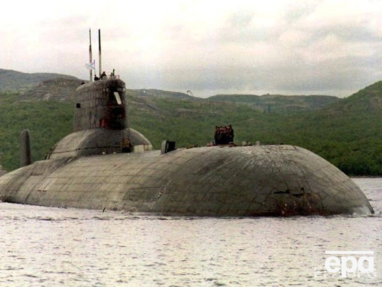 Российская подлодка класса "Акула"