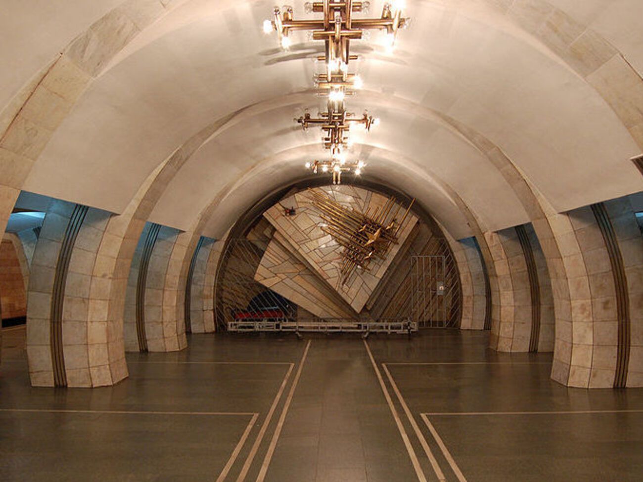 Инцидент произошел на станции метро "Лыбедская"