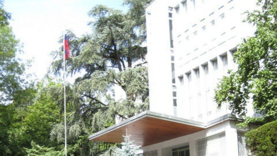 Под посольством РФ в Бельгии прошла акция протеста