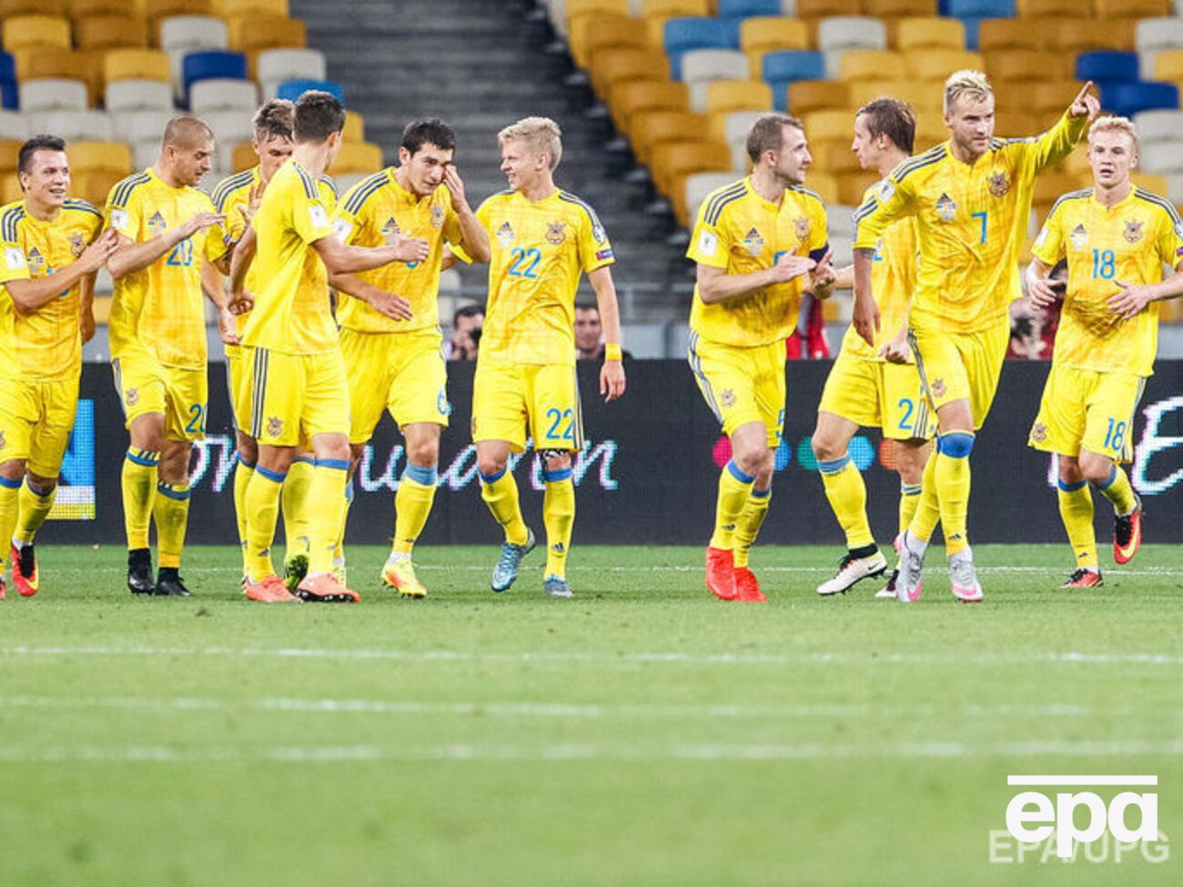 Украину не считают фаворитом в ближайшем матче