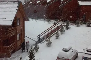 Буковель засыпало снегом