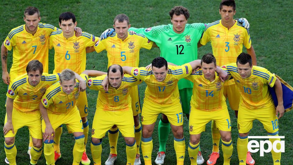 Сборная Украины провела матч против Турции