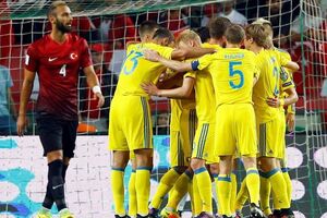 Сборная Украины сыграла вничью с турками на выезде