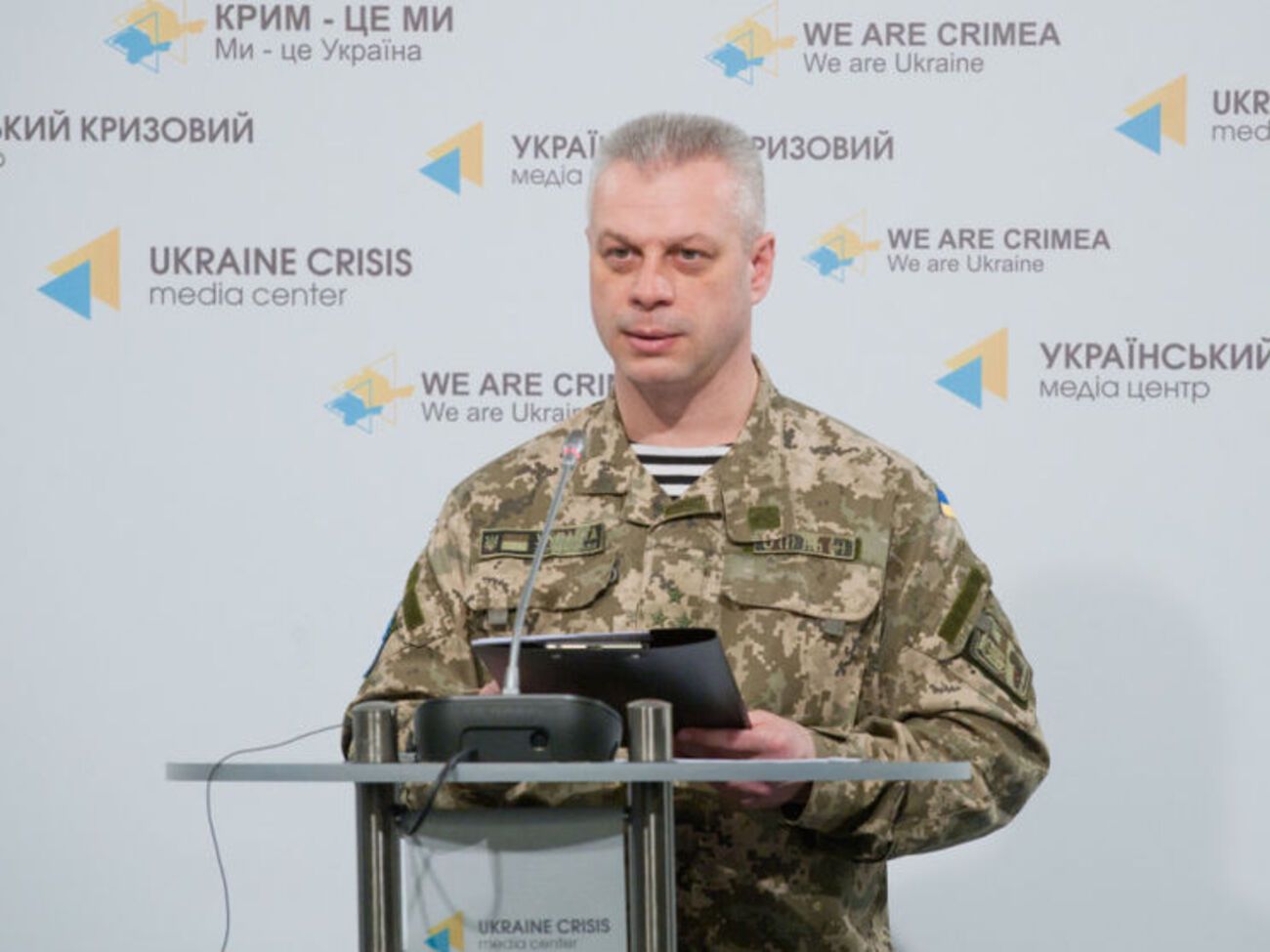 Лысенко:&nbsp;Процесс отвода был верифицирован представителями миссии ОБСЕ и Центра контроля и координации