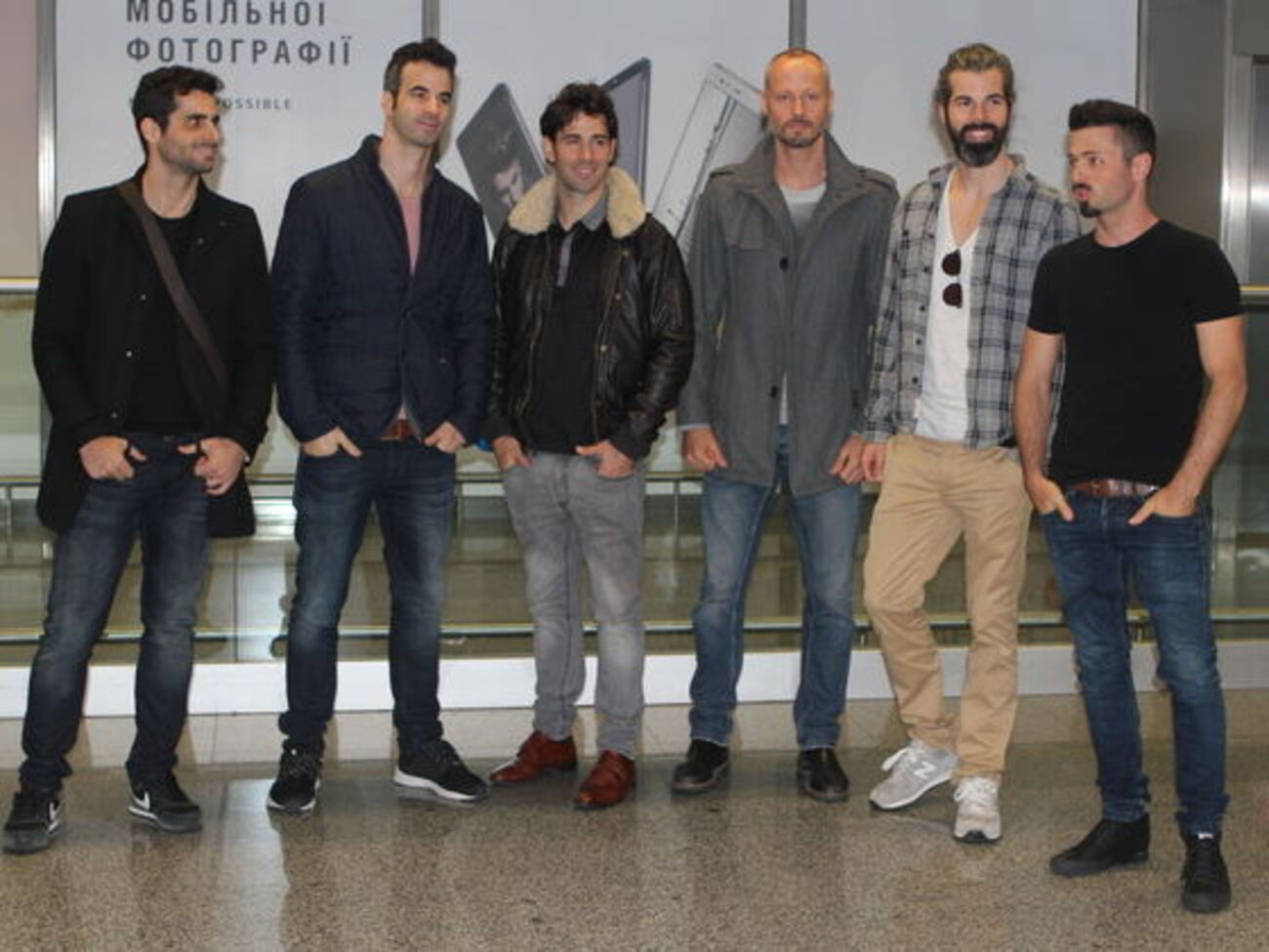 Los Vivancos в аэропорту "Борисполь"