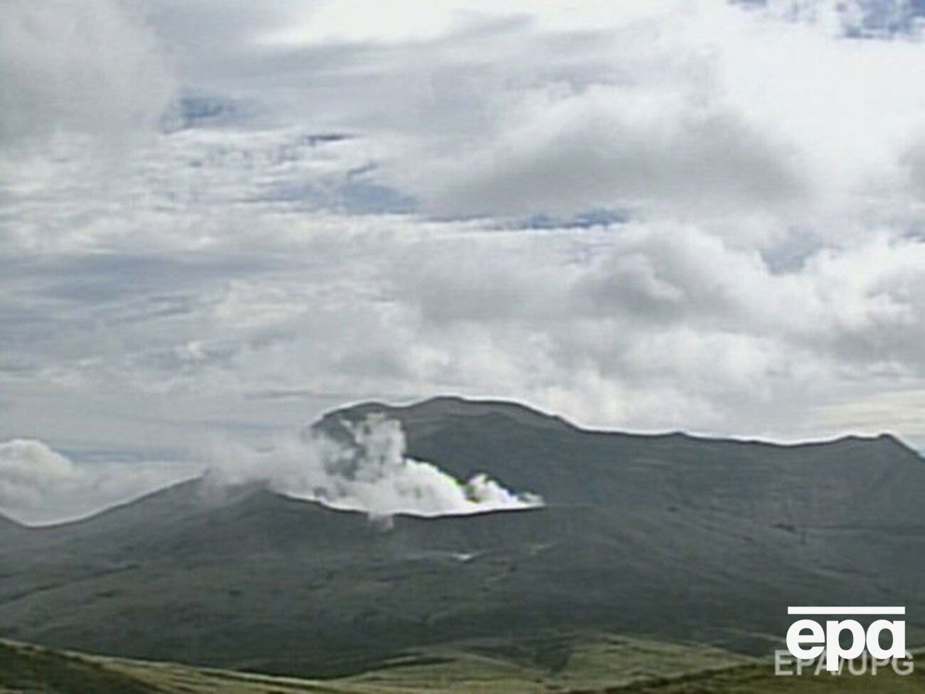 Началось извержение Асо