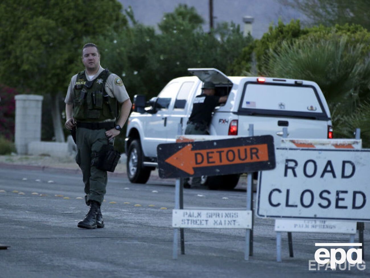 Полицейские Палм-Спрингс ищут убийцу своих коллег