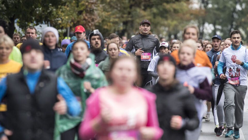 В Киеве состоялся благотворительный забег