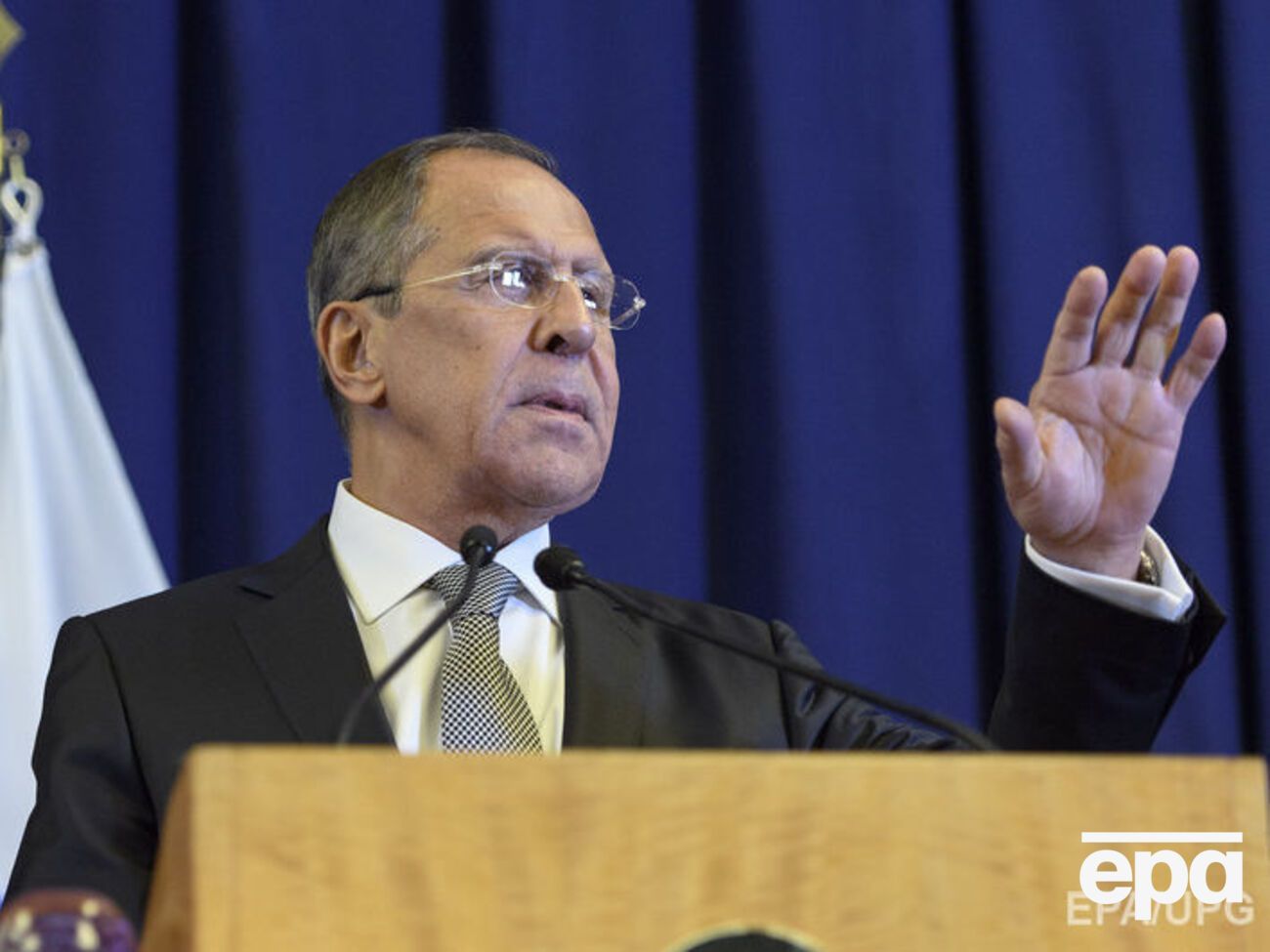 Лавров считает, что политика США угрожает национальной безопасности России