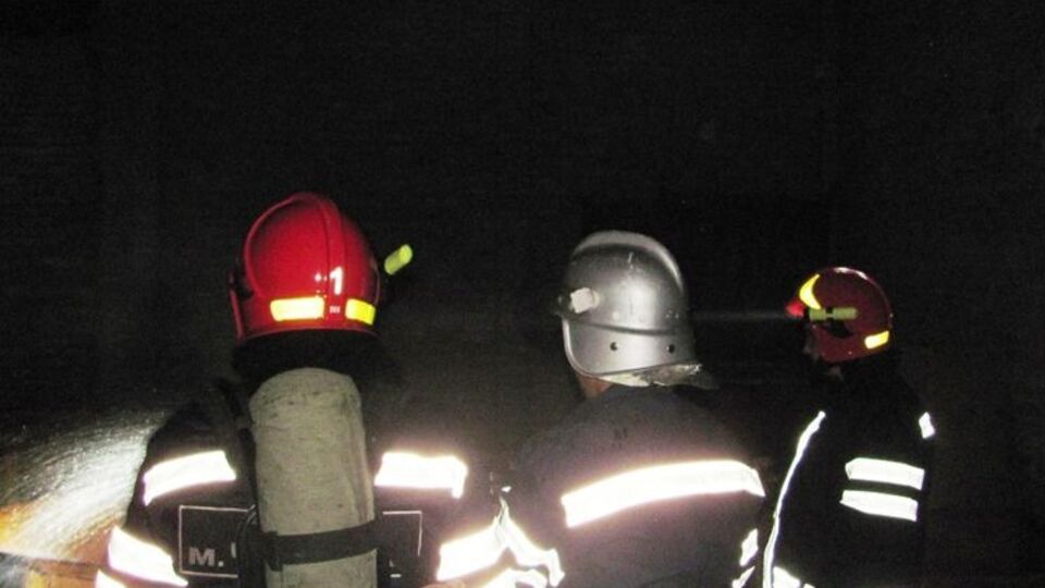 Пожар произошел в ночь на 1 ноября