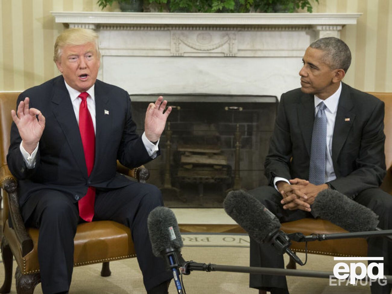 Трамп заявил, что уважает Обаму