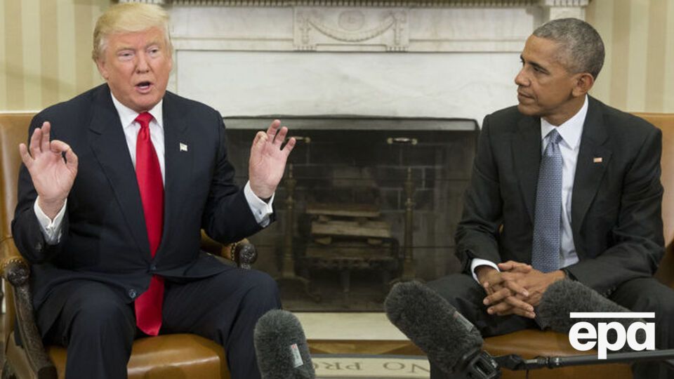 Трамп заявил, что уважает Обаму