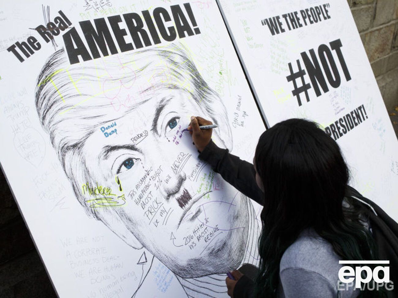 Трамп недоволен протестами