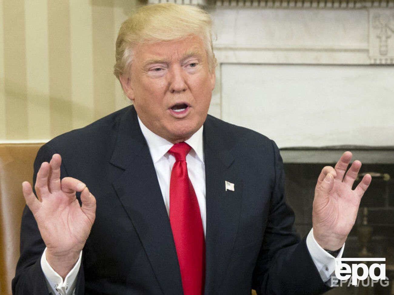 Трамп (на фото) заявил, что Пенс должен помочь подготовить его администрацию к полноценной работе с первого дня