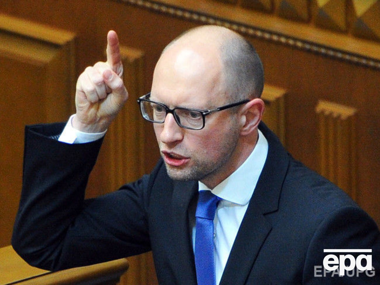 Яценюк: Впервые вообще в истории украинского государства, когда мы после российской агрессии выдержали 2,5 года