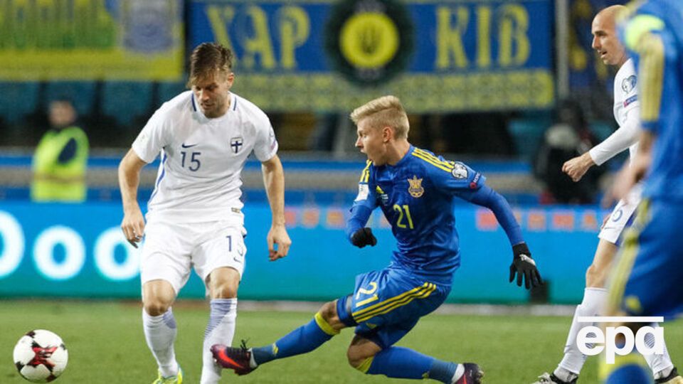 В игре 21-й номер украинцев Александр Зинченко
