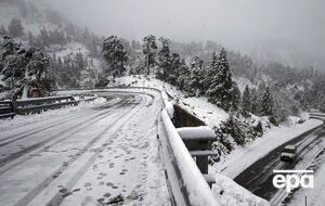 В Украине отмечены сильные снегопады