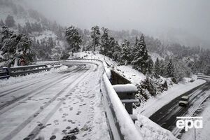 В Украине отмечены сильные снегопады