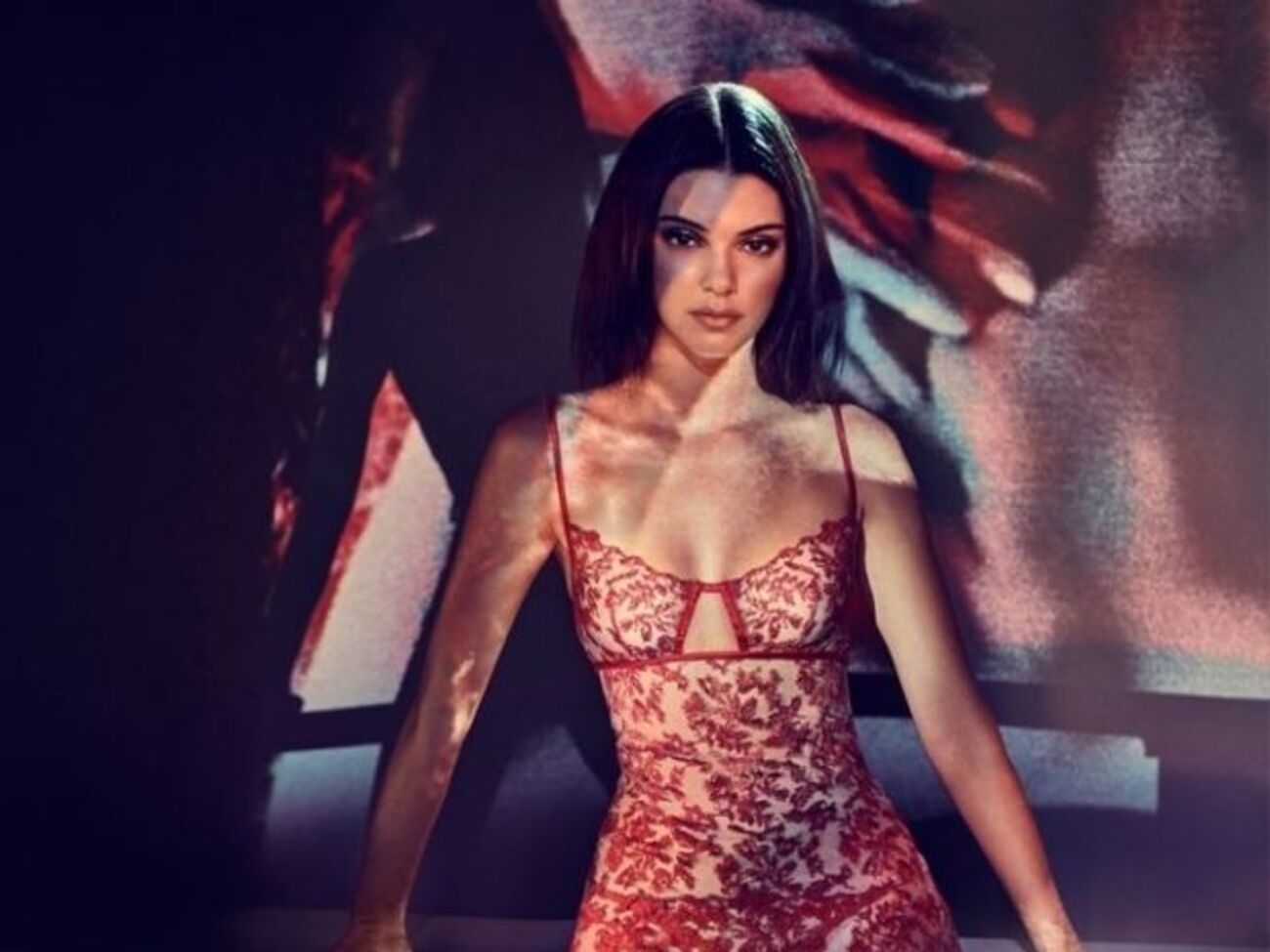 Дженнер позировала в нижнем белье