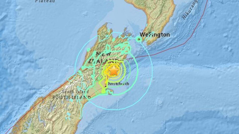 В стране произошла серия разрушительных землетрясений