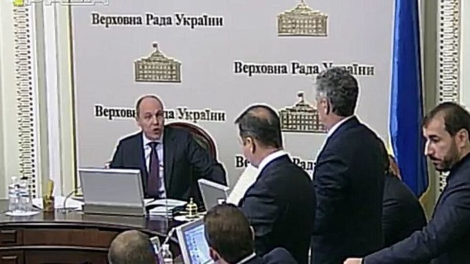 Бойко покинул заседание после слов Парубия