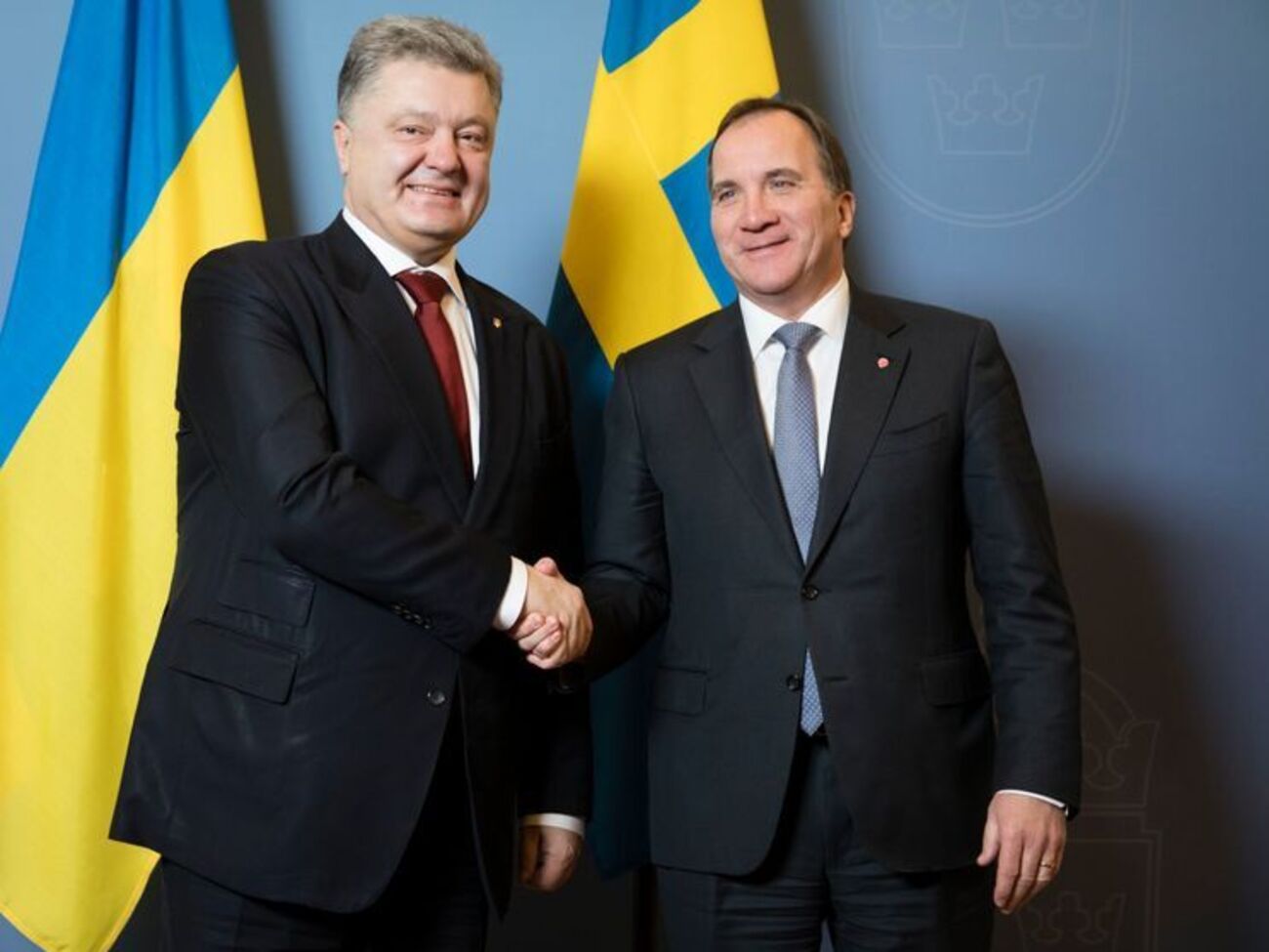 Порошенко встретился со шведским премьером