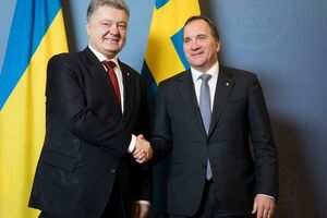 Порошенко встретился со шведским премьером
