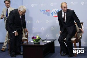 Киссинджер встречался с Путиным вскоре после избрания того на третий срок в 2012 году