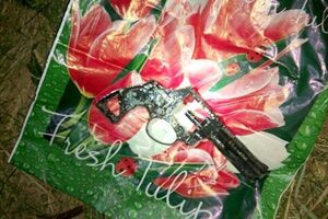 Найдена часть пистолета – ручка со стволом