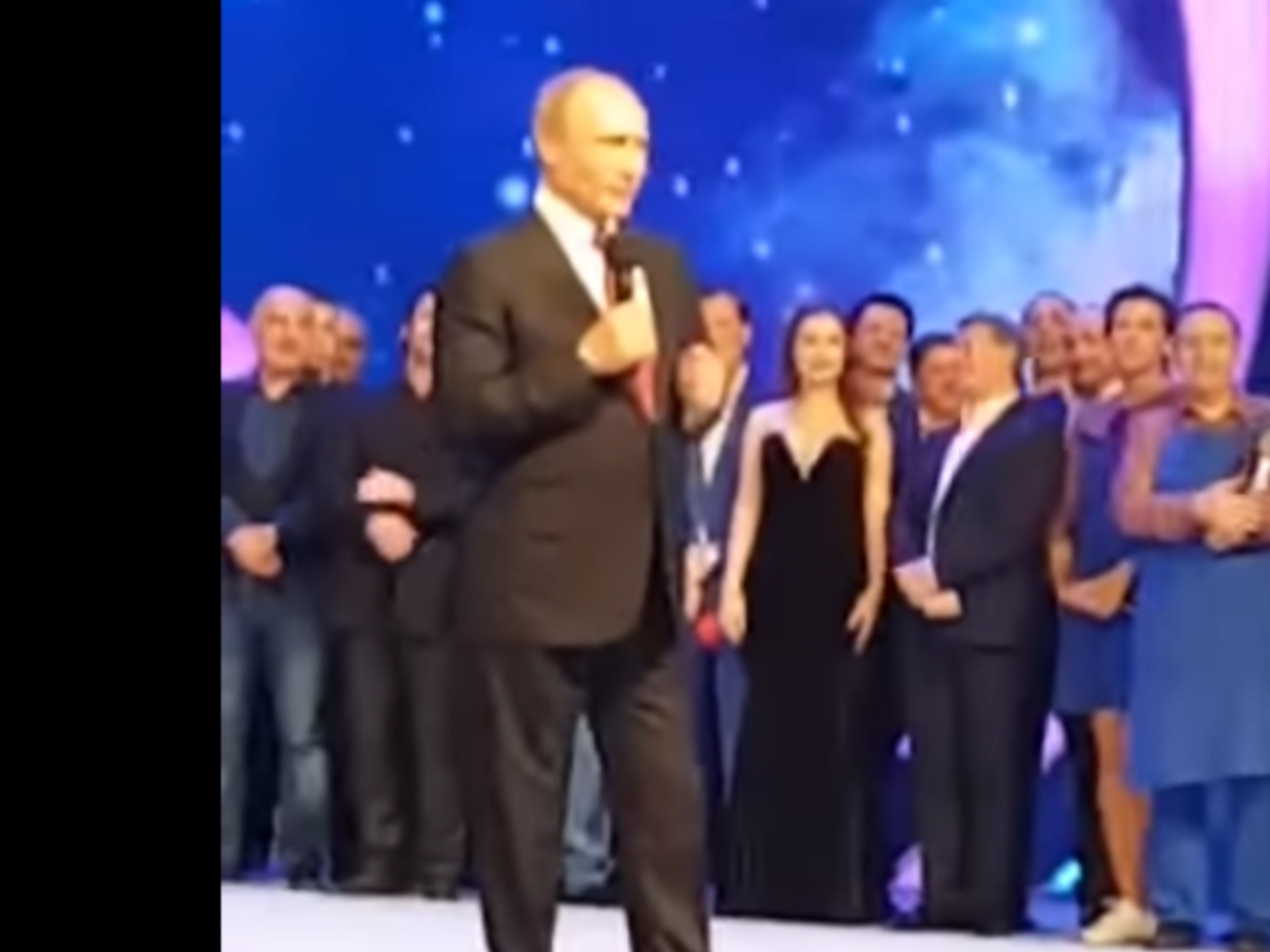Путин выступил на юбилее КВН