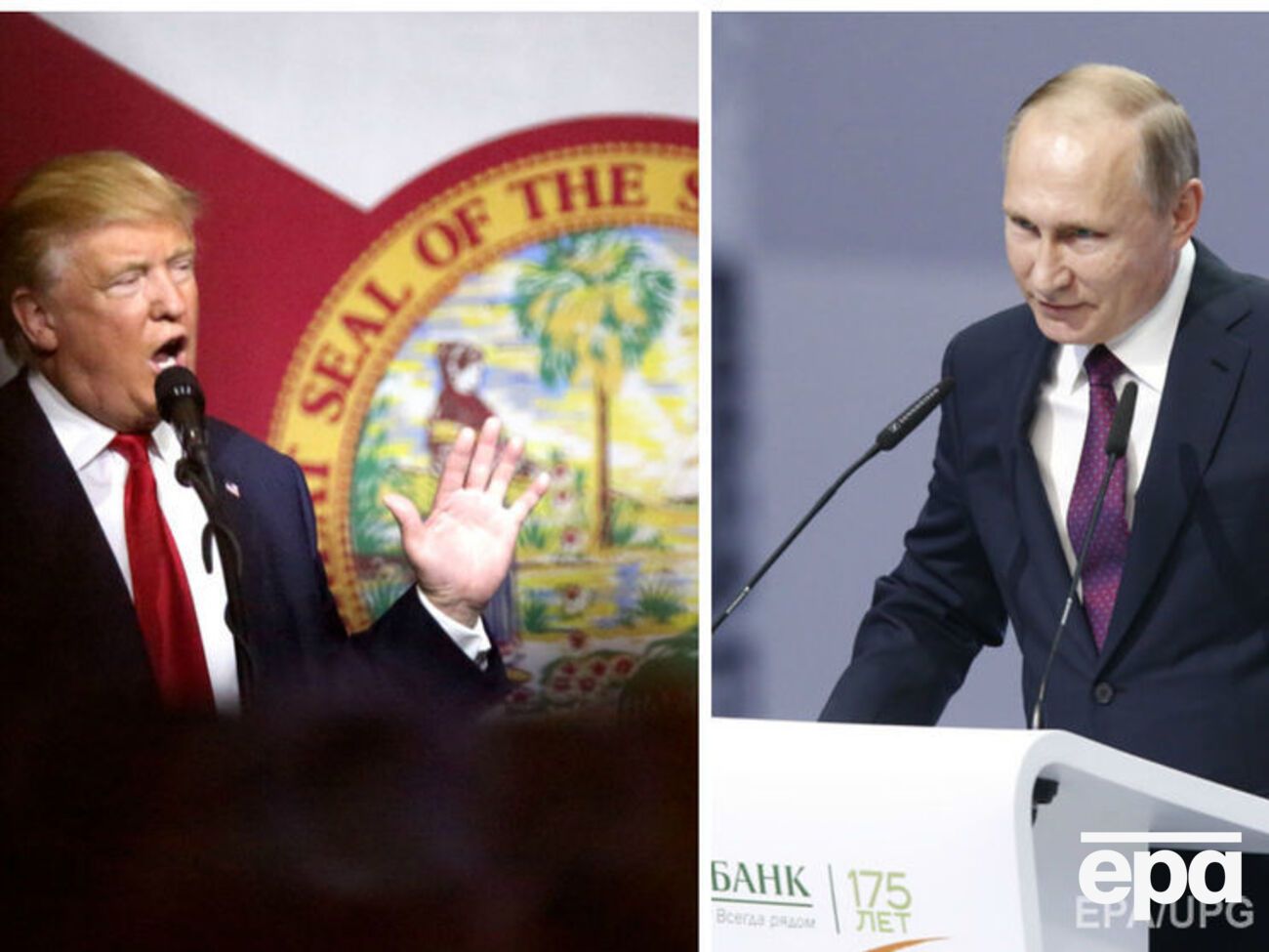 Трамп и Путин провели телефонный разговор 14 ноября