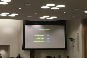 Инициативу Беларуси не поддержала 101 страна-член ООН