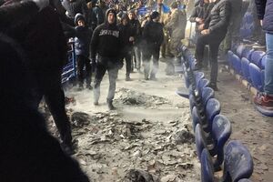 Беспорядки на стадионе "Металлист"