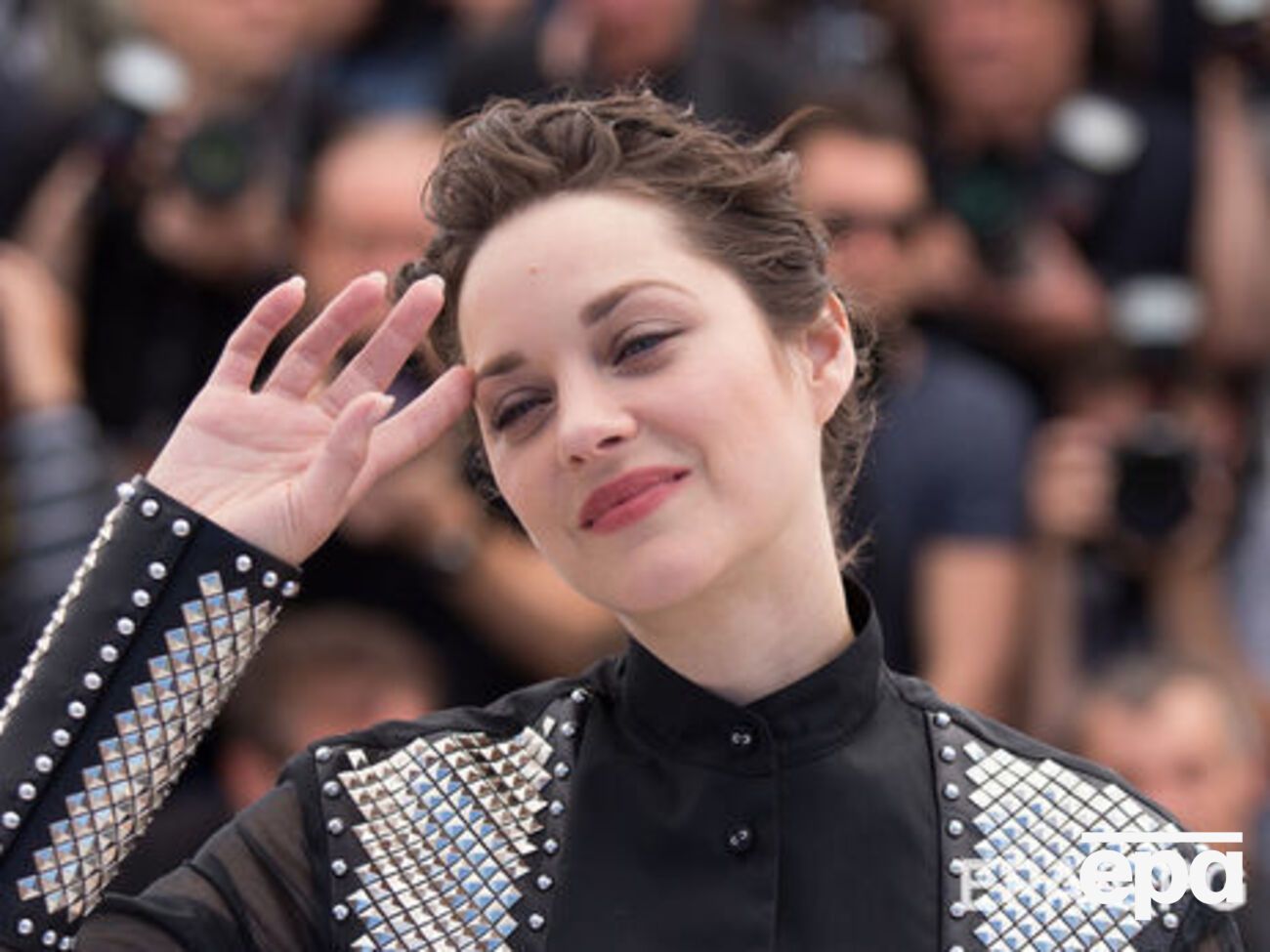 Котийяр была беременна во время съемок "Союзников"