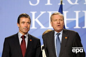 Расмуссен (слева) и Схеффер высказали опасения из-за возможной сделки Трампа с Кремлем