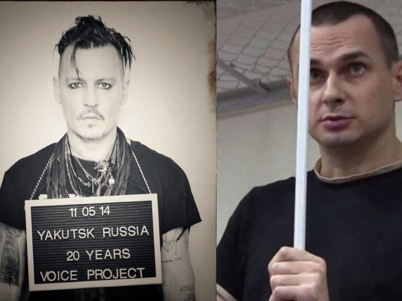 Джонни Депп выступил в поддержку Олега Сенцова