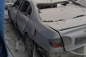 Последствия очередного авиаудара по Алеппо