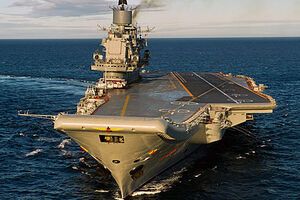 "Адмирал Кузнецов" находится в Средиземном море с начала ноября