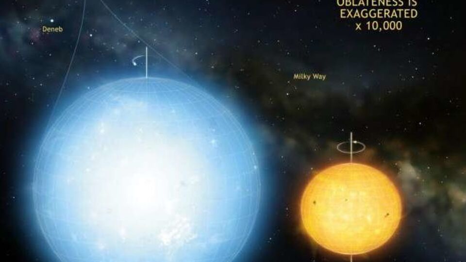 Сферический объект в два раза больше Солнца