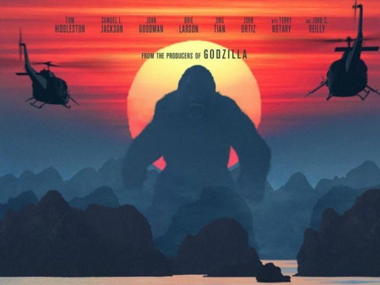 Главный герой на острове Черепа столкнется с чудовищем