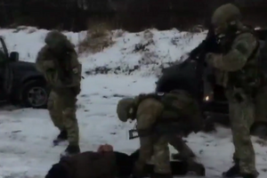 СБУ опубликовала оперативное видео захвата похитителей Богданова