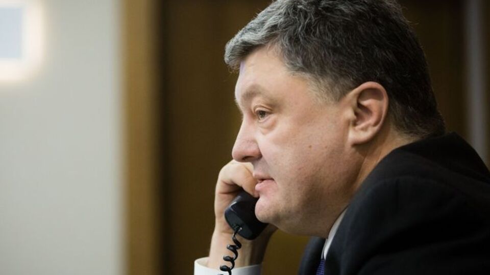 Президент Петр Порошенко провел телефонный разговор с Дональдом Туском