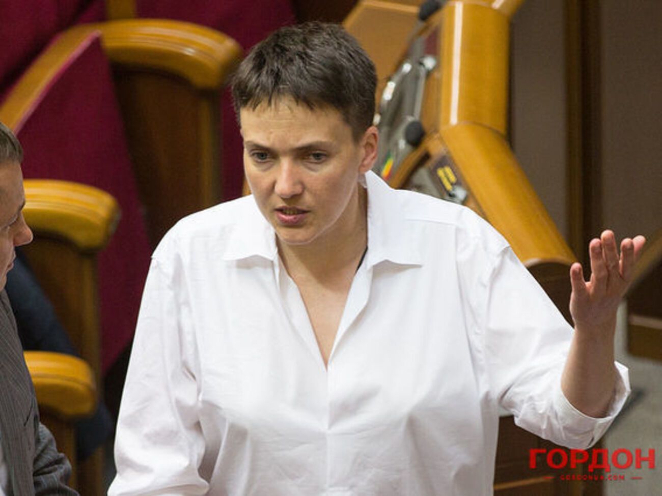 Савченко связала киевские митинги с увеличением напряженности на фронте