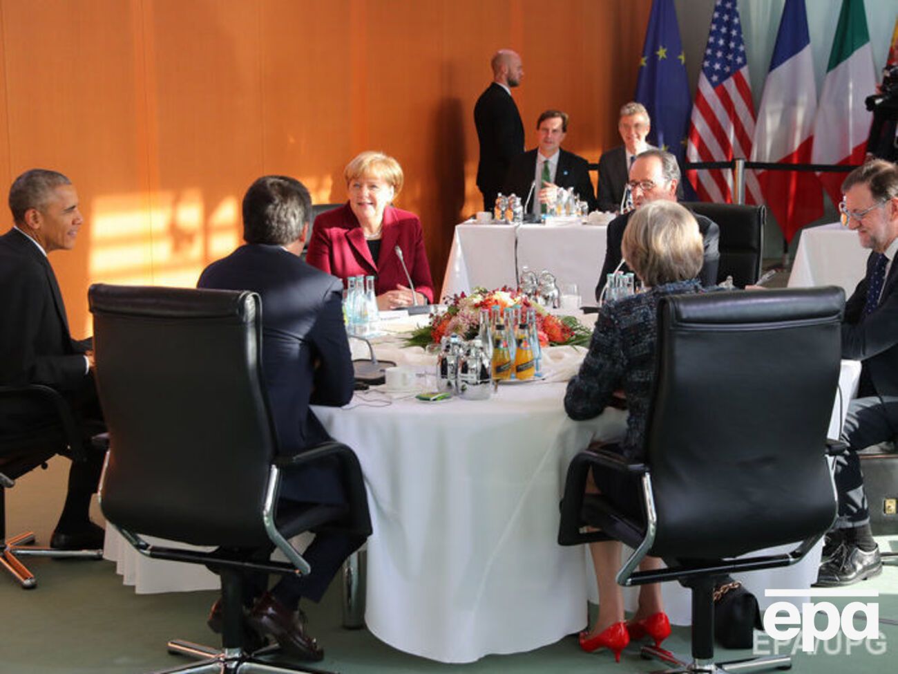 Главы шести государств встретились в Берлине