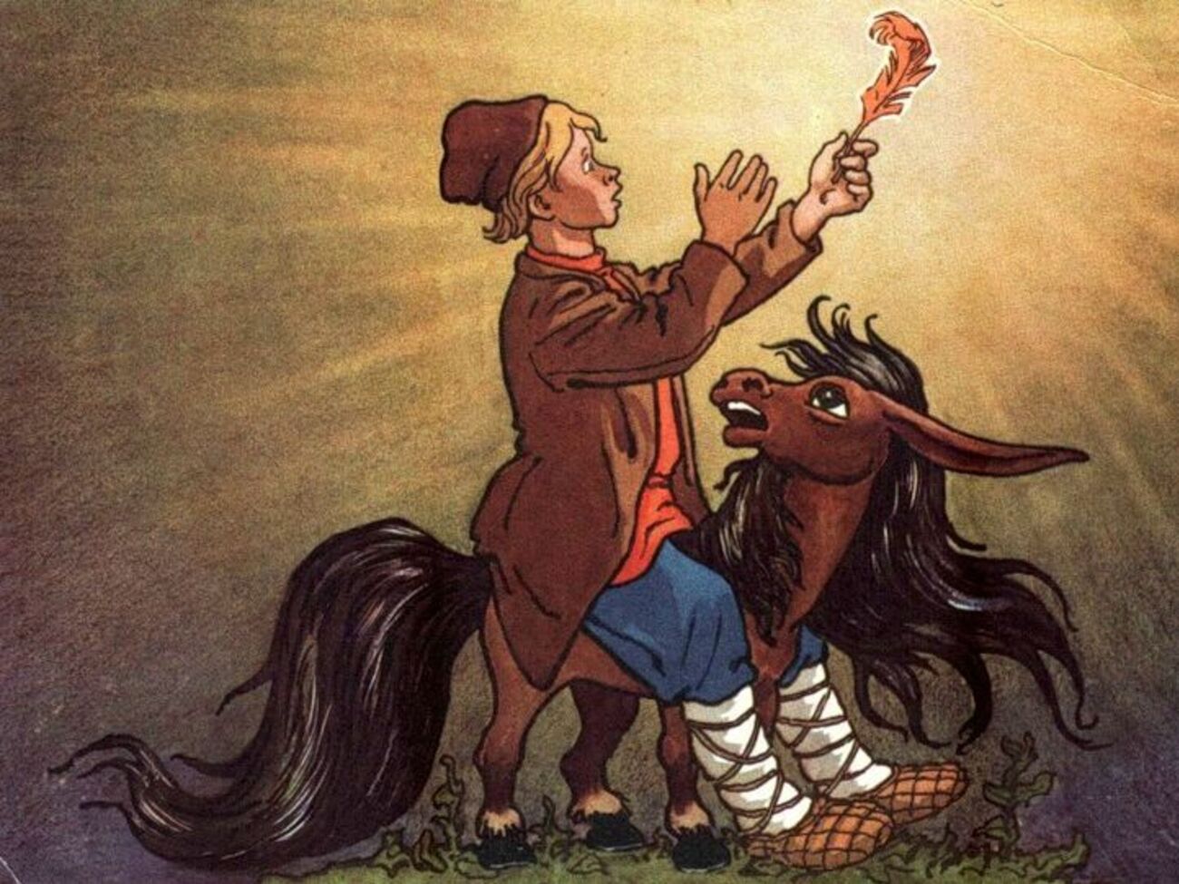 В Роспотребнадзоре обвинили книжный магазин в остутствии&nbsp;на книжке "Конек-Горбунок" информационного знака, с какого возраста ее можно читать