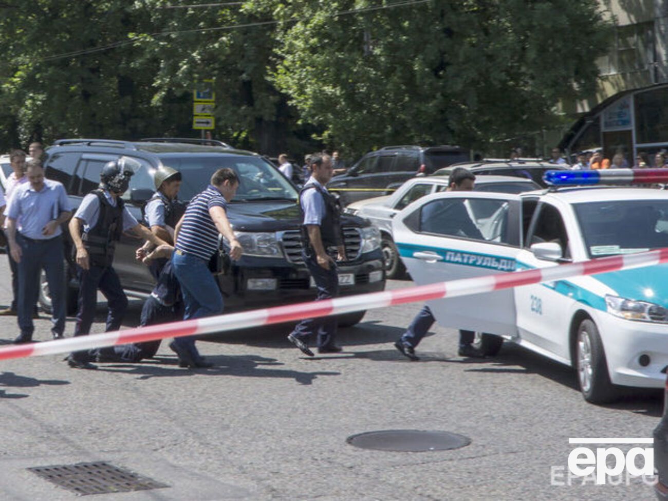 Задержание террориста в Алматы, 18 июля 2016 года