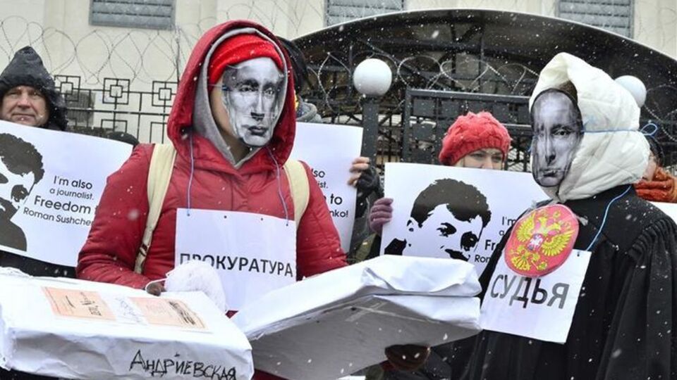 Акцию организовали Центр информации о правах человека и Центр гражданских свобод