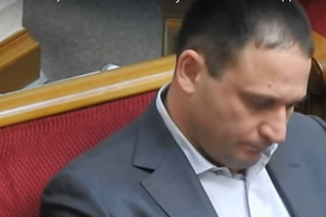 Дмитрий Добкин в зале Рады 1 ноября