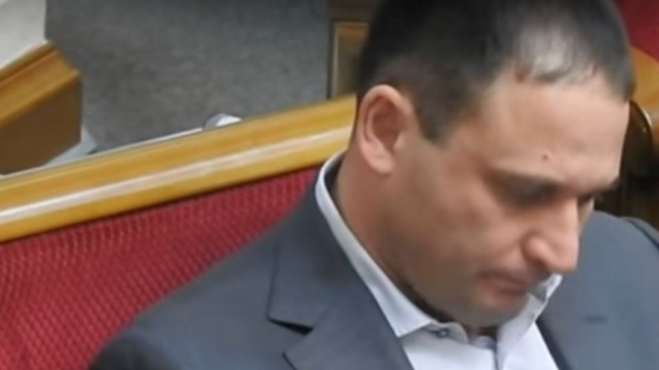 Дмитрий Добкин в зале Рады 1 ноября