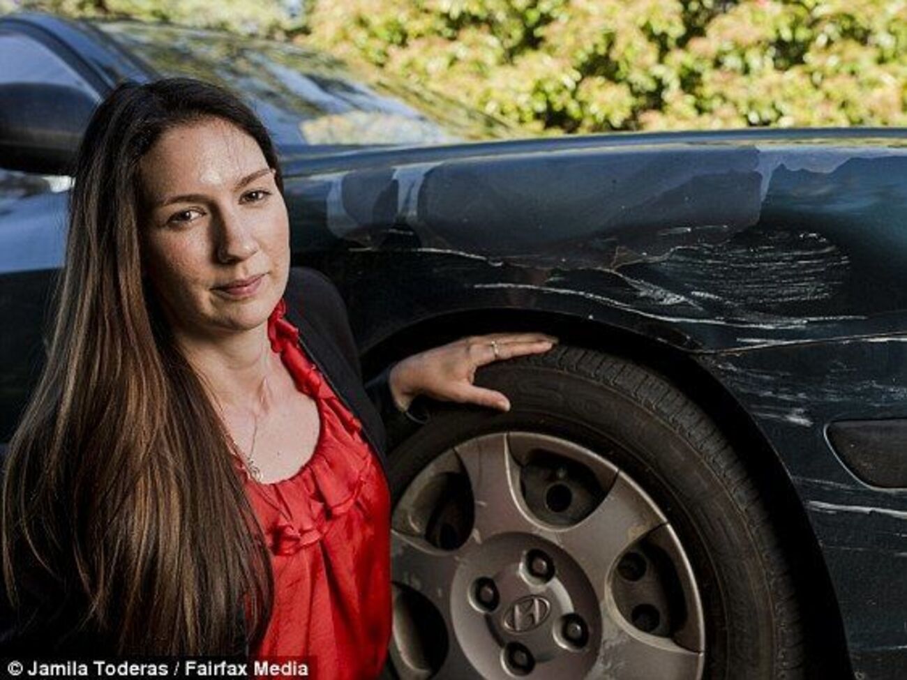 Эрика Бэкон попала в ДТП с российским дипломатом